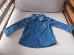 Spijkerhemd maat 74, Kinderen en Baby's, Babykleding | Maat 74, Ophalen of Verzenden, Zo goed als nieuw, Overhemdje of Bloesje