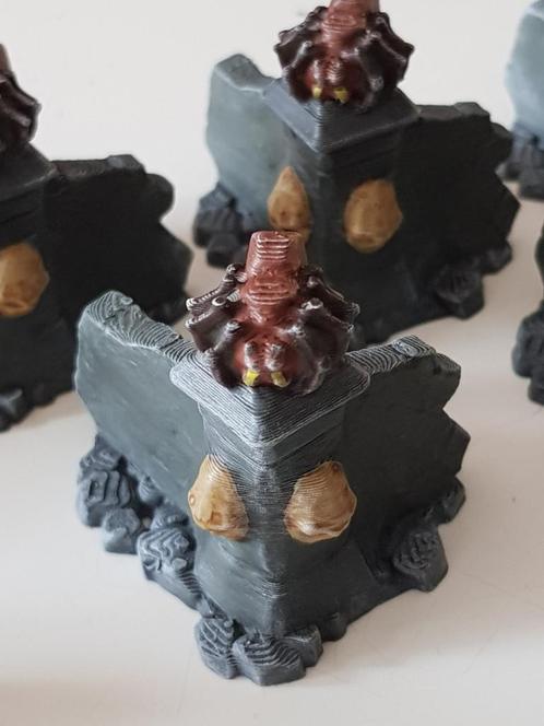 graveyard omheining 28mm schaal, Fantasy games, D&D, Hobby en Vrije tijd, Modelbouw | Figuren en Diorama's, Zo goed als nieuw