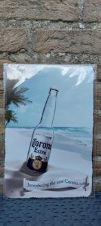 Metalen reclamebord Corona (nr 20), Ophalen of Verzenden, Nieuw, Reclamebord