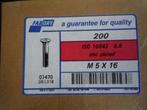 Bouten Fabory, Ophalen, Nieuw, Minder dan 50 mm, Bouten of Moeren