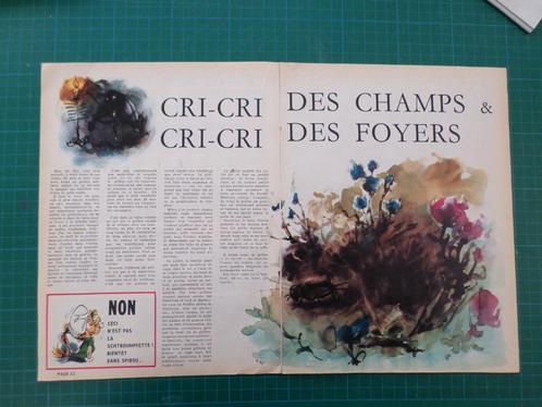 Hausman - article illustré - cri-cri des champs... - 1966, Collections, Personnages de BD, Utilisé, Autres types, Autres personnages