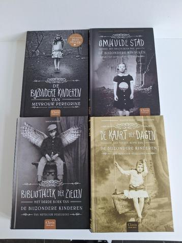 4 boeken van De bijzondere kinderen van Mevrouw Peregrine  beschikbaar voor biedingen