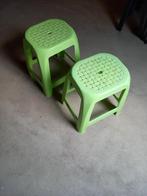 2 PVC tabouretten NIEUW, Huis en Inrichting, Krukjes, Ophalen, Nieuw, Kunststof