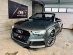 Audi A3 8V2 Cabriolet • Facelift 2018 • S-Tronic • 1.5 TFSI, Auto's, Cabriolet, Leder, Bluetooth, Zilver of Grijs