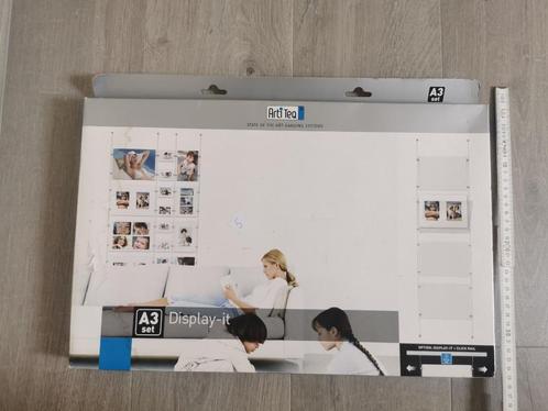 Arti Teq Display-it 13 set - ophangsysteem voor foto's, Huis en Inrichting, Woonaccessoires | Schilderijen, Tekeningen en Foto's