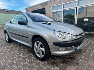 Peugeot 206 cabrio 1.6i 2001 80000km airco! AUTOMAAT! beschikbaar voor biedingen