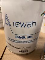 Rewah estetik mat muurverf 2 lichte kleuren 5liter, Ophalen, Nieuw, Acrylverf