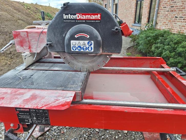 tegelsnijder -  Professionele Tegelzaagmachine, Doe-het-zelf en Bouw, Tegels, Gebruikt, Vloertegels, Ophalen