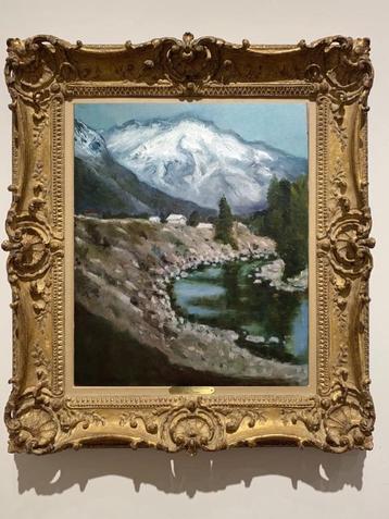 Peinture « Paysage de montagne »  