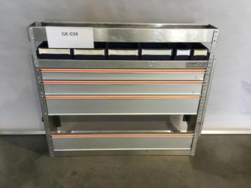Aluminium bedrijfswagen inrichting GK-034 beschikbaar voor biedingen
