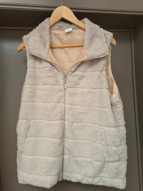 Beige bodywarmer voor dames (maatje M/L), Kleding | Dames, Bodywarmers, Zo goed als nieuw, Maat 42/44 (L), Beige, Ophalen