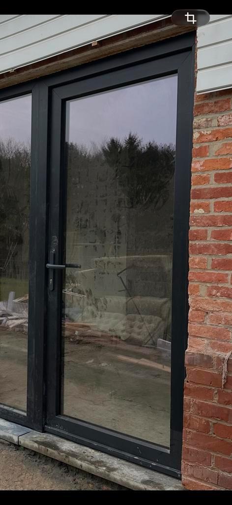 PVC buitendeur, Doe-het-zelf en Bouw, Raamkozijnen en Schuifdeuren, Nieuw, Deurkozijn, Kunststof, 150 tot 225 cm, 75 tot 150 cm