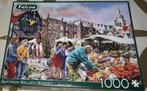 Falcon puzzel "Saffron Walden Market" 1.000 stuks, Hobby en Vrije tijd, Denksport en Puzzels, Ophalen, 500 t/m 1500 stukjes, Nieuw