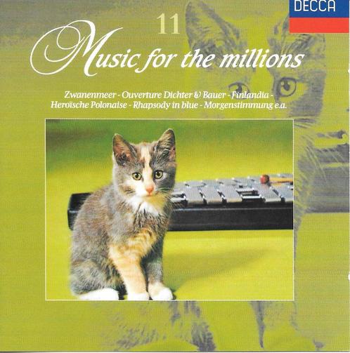Music For The Millions - 11 - DECCA - DDD, Cd's en Dvd's, Cd's | Klassiek, Ophalen of Verzenden