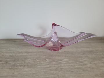 Kristallen schaal Val Saint Lambert beschikbaar voor biedingen