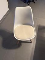 4 Keukenstoelen, Huis en Inrichting, Stoelen, Wit, Zo goed als nieuw, Vier, Ophalen
