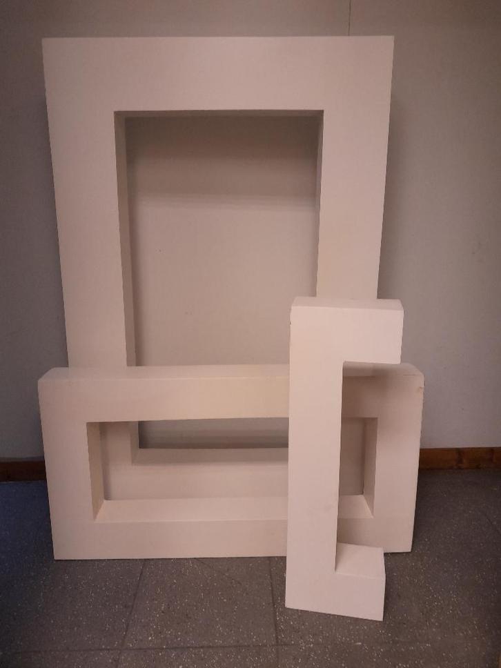 Witte meubelset, Maison & Meubles, Accessoires pour la Maison | Autre, Utilisé, Enlèvement