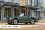Triumph TR6 2.5 with injection (bj 1973), Auto's, Zwart, Cabriolet, Handgeschakeld, 2 zetels