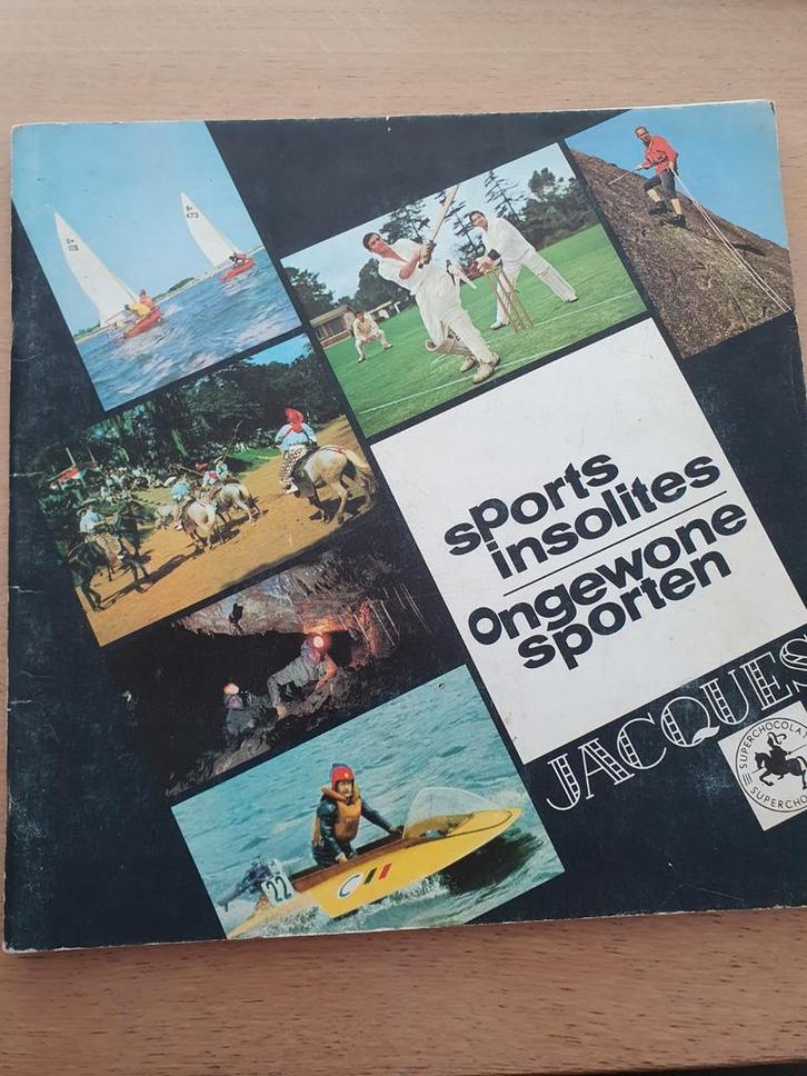 Ongewone sporten - Bijna VOLLEDIG album Jacques, Boeken, Prentenboeken en Plaatjesalbums, Gelezen, Prentenboek, Ophalen of Verzenden