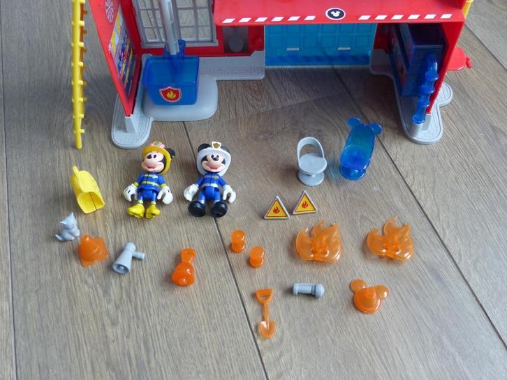 Mickey Mouse Clubhuis: brandweerkazerne, Kinderen en Baby's, Speelgoed | Overig, Zo goed als nieuw, Jongen of Meisje, Ophalen of Verzenden