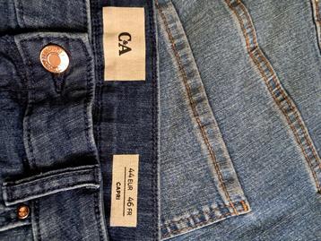 Jeansbroeken 3/4 beschikbaar voor biedingen