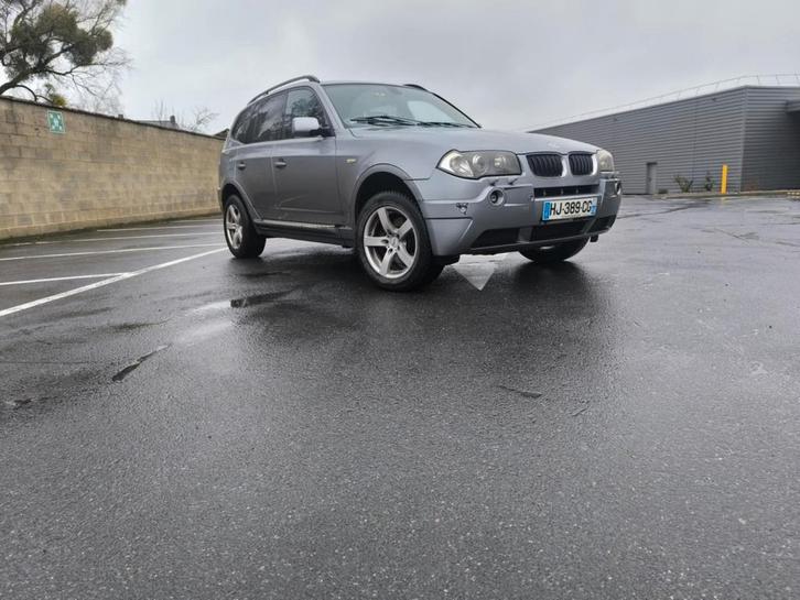 Bmw X3 ️ ÉCHANGE POSSIBLE ️, Auto's, BMW, Particulier, 4x4, Diesel, Grijs, Leder