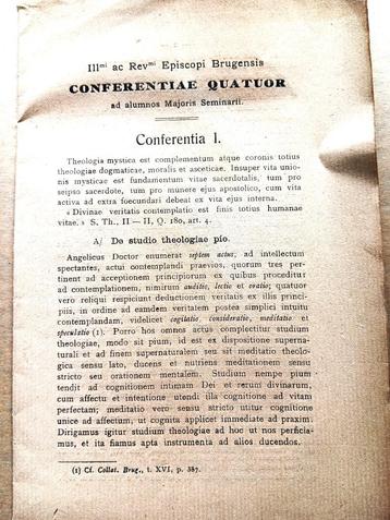 conferentiae quator  (Brugge) beschikbaar voor biedingen