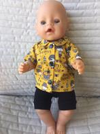 120. Babyborn: Nieuw piratenhemdje met zwart broekj, Kinderen en Baby's, Speelgoed | Poppen, Ophalen of Verzenden, Nieuw, Babypop