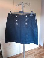 Zwart jeans rokje., Maat 38/40 (M), Zwart, Ophalen of Verzenden, Boven de knie