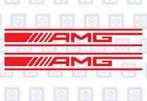 Mercedes A45 SPOILER Stickers AMG - Vinyl Sticker Logo ROOD, Ophalen of Verzenden