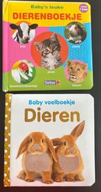 2 kartonnen babyboekjes over dieren, waarvan 1 voelboekje, Ophalen, Gelezen
