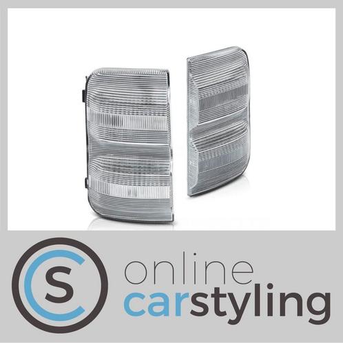 Dynamische knipperlichten deurspiegels Peugeot Boxer  WIT /, Auto-onderdelen, Verlichting, Peugeot, Nieuw, Ophalen of Verzenden