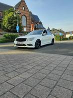 Mercedes c klasse, Auto's, 4 deurs, Achterwielaandrijving, Zwart, Wit