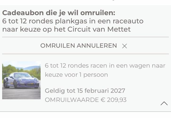 Bongobon ter waarde van €209,93, Tickets en Kaartjes, Kortingen en Cadeaubonnen, Twee personen, Overige typen, Cadeaubon