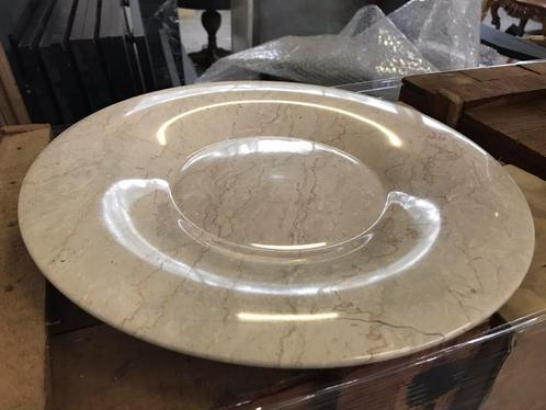 Nieuwe marmeren schotels, Huis en Inrichting, Woonaccessoires | Schalen en Manden, Nieuw, Schaal, Rond, Overige materialen, Ophalen