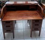 Te koop: Houten rolluikbureau (vintage/antiek stijl), Ophalen, Zo goed als nieuw