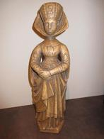 Mooi beeld Bourgondische dame in plaaster, Ophalen