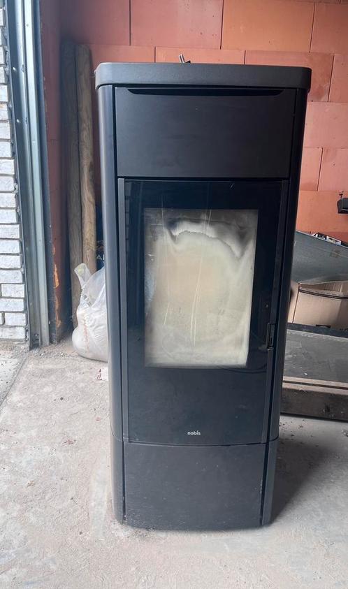 Pelletkachel te koop, Huis en Inrichting, Kachels, Gebruikt, Vrijstaand, Pelletkachel, Hout, Ophalen