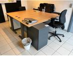 Ensemble de bureau professionnel – complet, Ophalen, In hoogte verstelbaar, Zo goed als nieuw, Bureau