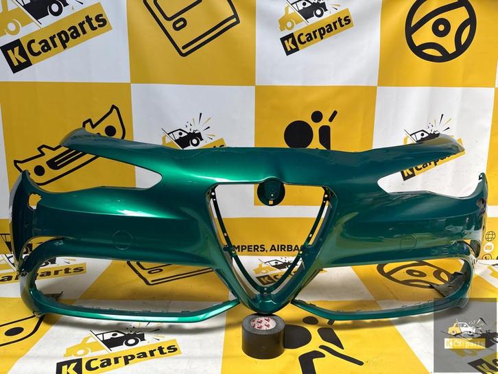 ALFA ROMEO GIULIA VOORBUMPER QUADRIFOGLI 2020-2025 50556569, Auto-onderdelen, Carrosserie, Bumper, Alfa Romeo, Voor, Gebruikt