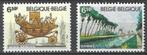Belgie 1980 - Yvert/OBP 1976-1977 - Toerisme (PF), Postzegels en Munten, Postzegels | Europa | België, Verzenden, Postfris, Postfris