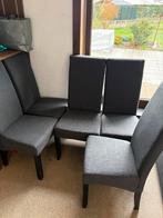 5 stoelen Gratis meenemen, Ophalen, Zo goed als nieuw, Grijs