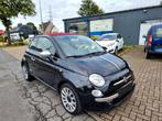 Fiat 500 1.2benzine, Auto's, Euro 5, Cabriolet, Leder en Stof, Zwart