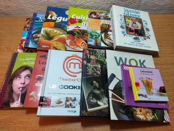 Lot 13x livres de cuisine beschikbaar voor biedingen