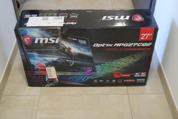 Ecran MSI 27" incurvé RGB - MPG27CQ2 beschikbaar voor biedingen