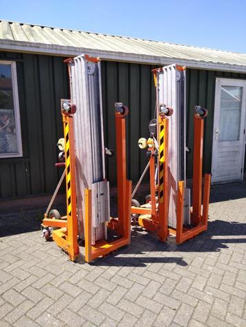 Kanaallift - montagelift - materiaallift - bouwlift- airco beschikbaar voor biedingen