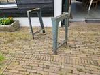 Oud gietijzer onderstel Hoog ca 76 cm Breed 44 cm, Antiek en Kunst, Ophalen