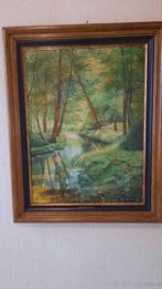 schilderij,BEARELLE J,82, Ophalen of Verzenden