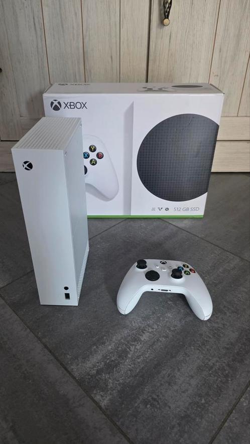 Xbox Series S 512GB + Controller, Games en Spelcomputers, Spelcomputers | Xbox Series X en S, Zo goed als nieuw, Xbox Series S