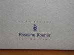 Jephan de Villiers, 2000 Roseline Koener, New York, Ophalen of Verzenden, Zo goed als nieuw, Beeldhouwkunst